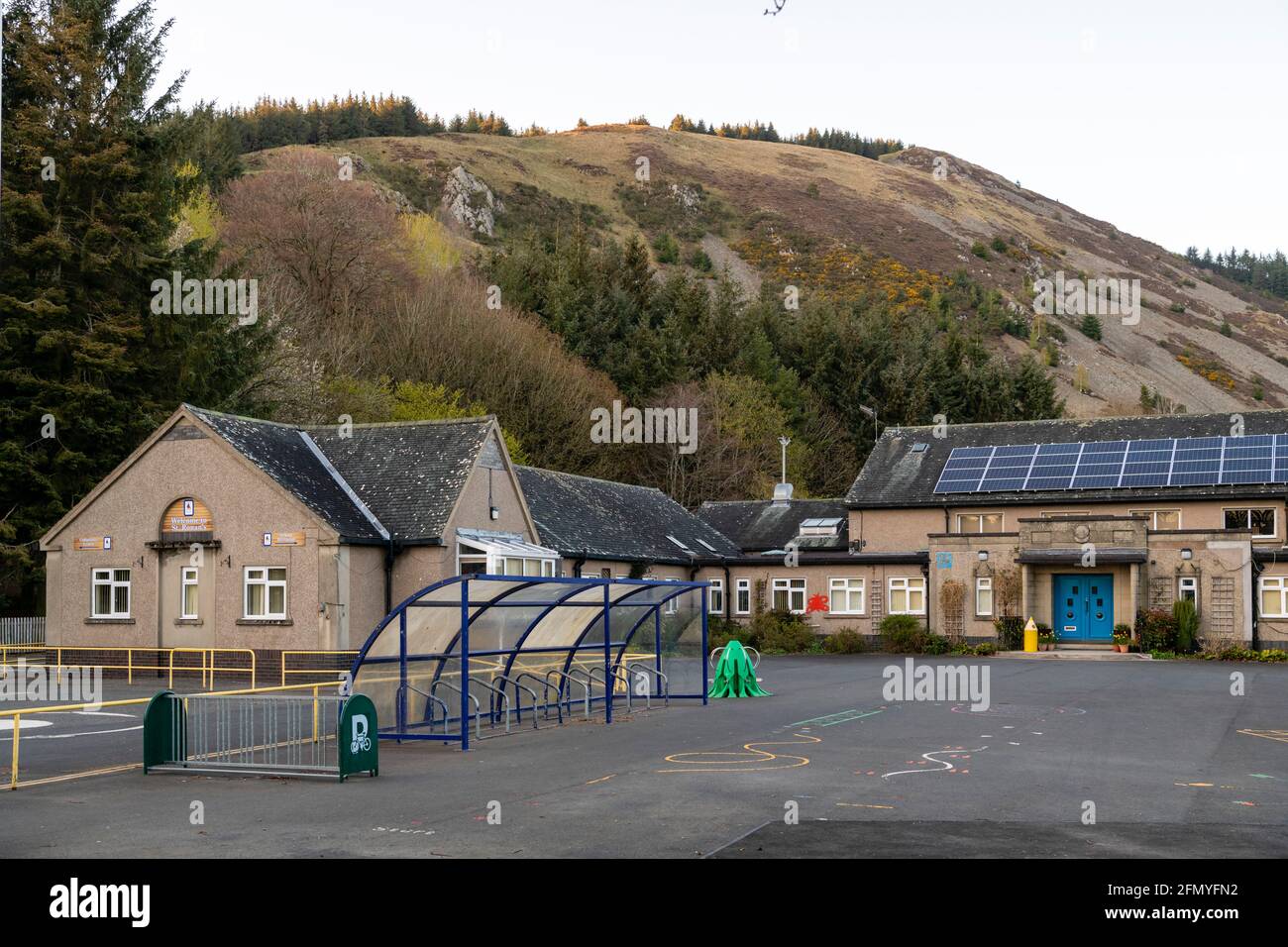 GV St Ronan's Primary School, Innerleithen Stock Photo