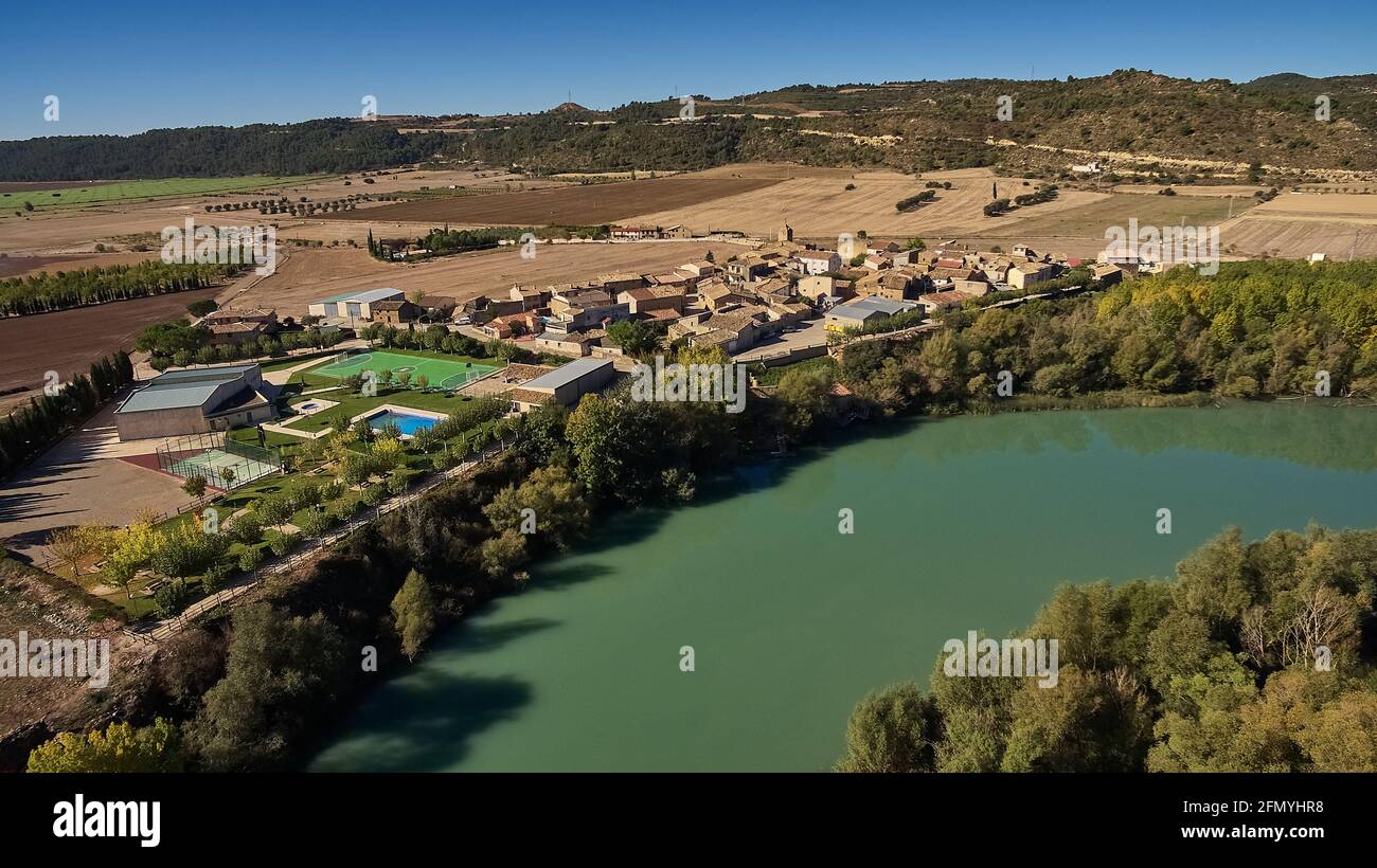 Ardisa is a municipality located in the province of Zaragoza, Aragon, Spain Stock Photo