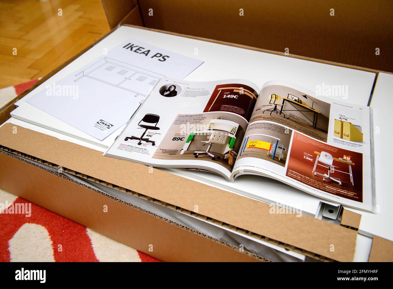 Ikea catalog catalogue hires stock photography and images Alamy