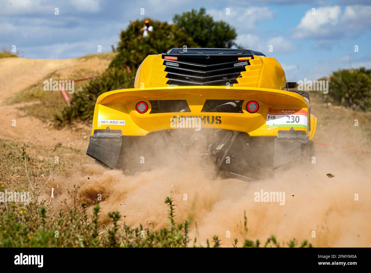 230 Martineau Jean-Luc (fra), Chatris Cedric (fra), Optimus MD, action  during the 2021 Andalucia Rally, from May 12 to 16, 2021 around  Villamartin, Spain - Photo Julien Delfosse / DPPI Stock Photo - Alamy