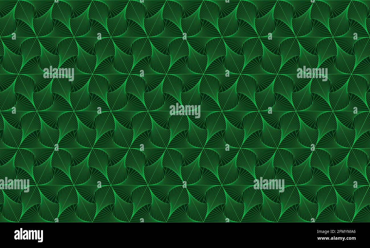 Green seamless geometric pattern. Abstract background for wallpaper ...