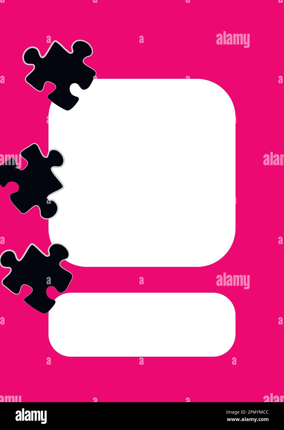 Vertical illustration format A4 - the design of the screen of the phone ...