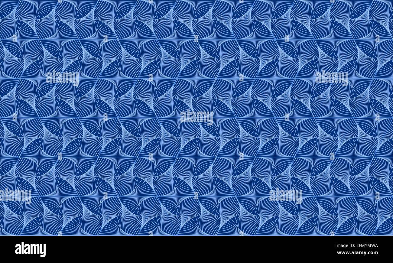 Blue seamless geometric pattern. Abstract background for wallpaper ...