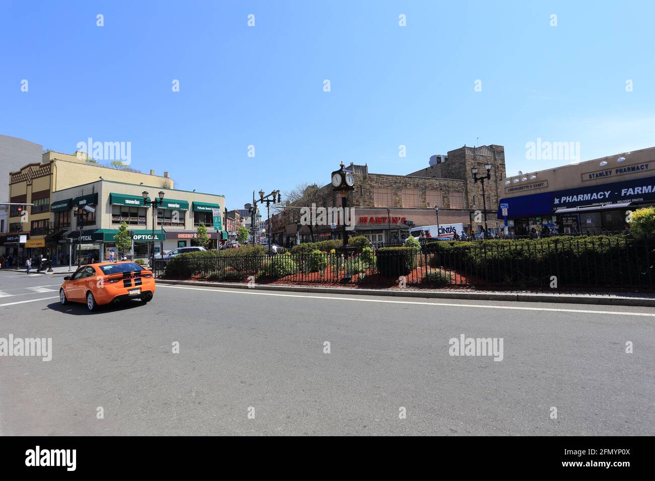 Getty Square Yonkers New York Stock Photo Alamy