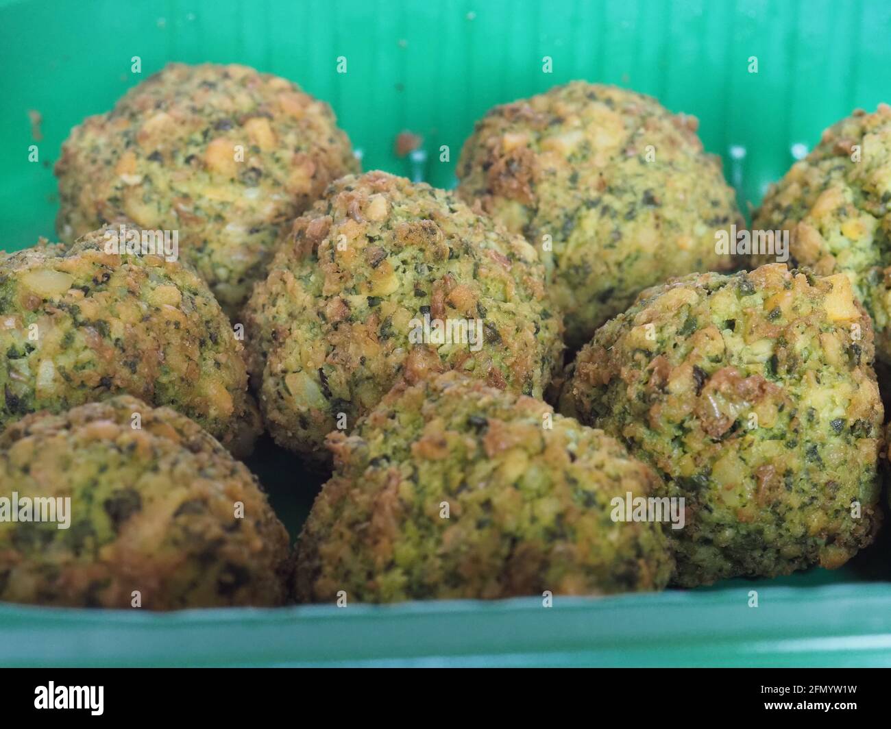 falafel traditional middle dastern food, deep fried ball fritter made