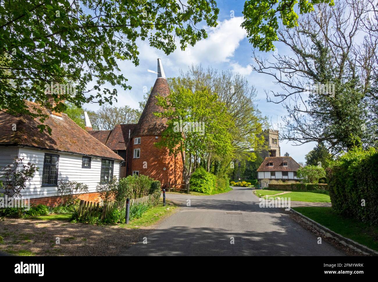 Smarden, Kent, English Wealden Village, Kentish Weald, UK Stock Photo