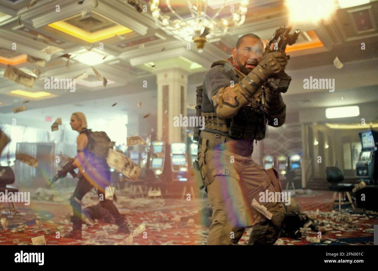 ARMY OF THE DEAD 2021 Netflix film with Dave Bautista Stock Photo