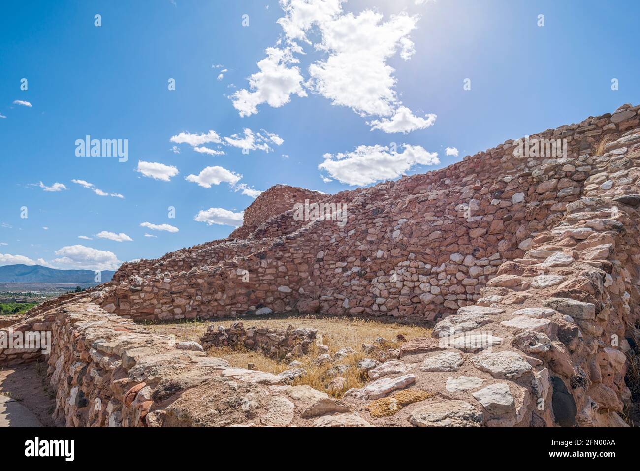 Tuzigoot National Monument. Clarkdale, Arizona, USA. Stock Photo