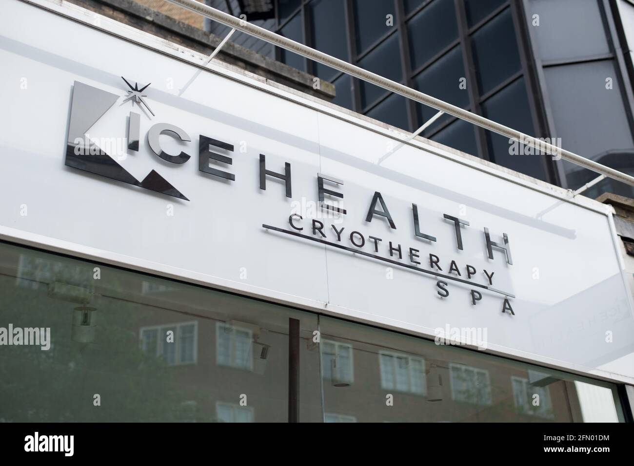 Ice Health Cryotherapy Health Spa Stock Photo