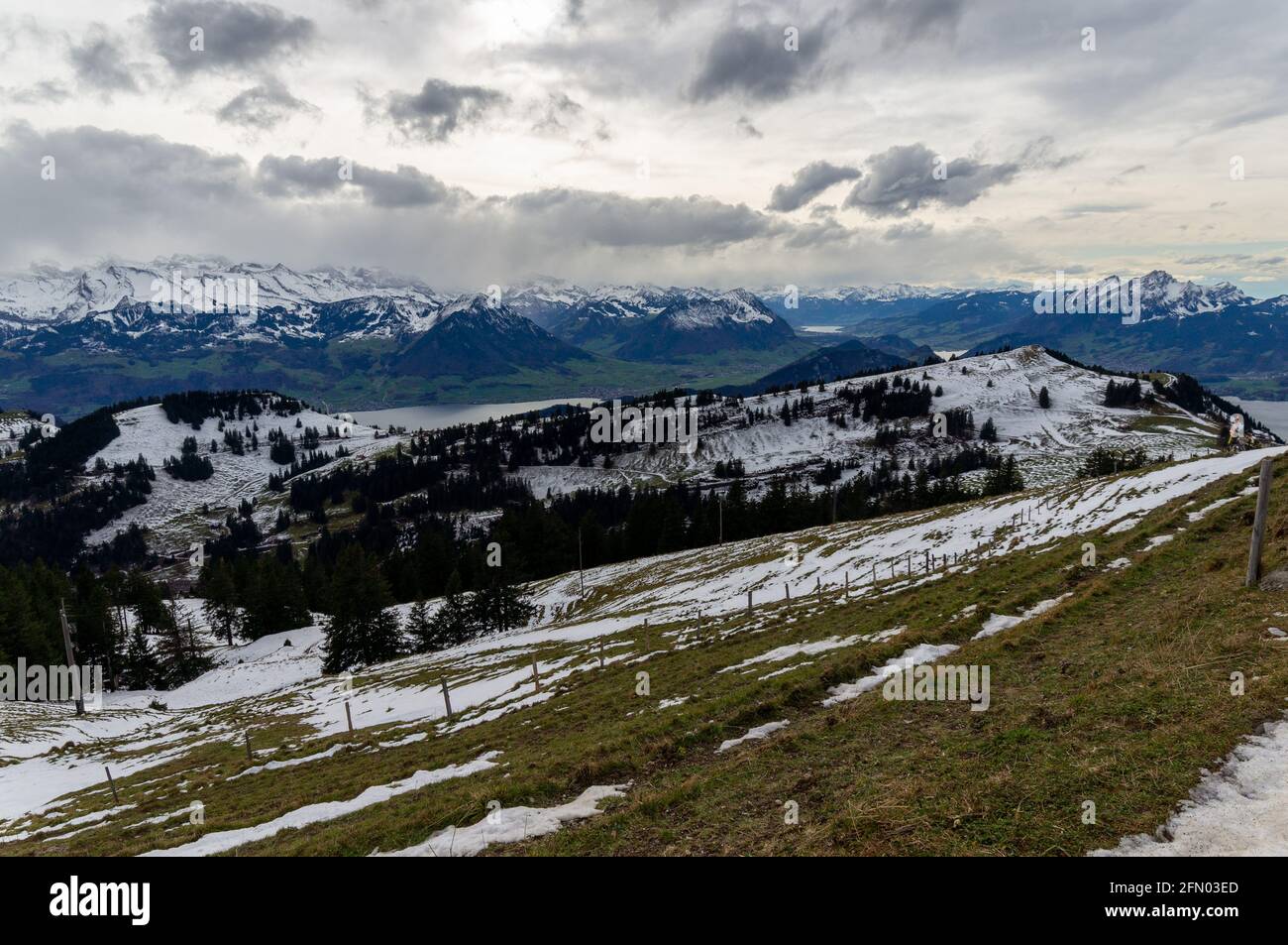 Rigi in winter in central switzerland hi-res stock photography and ...