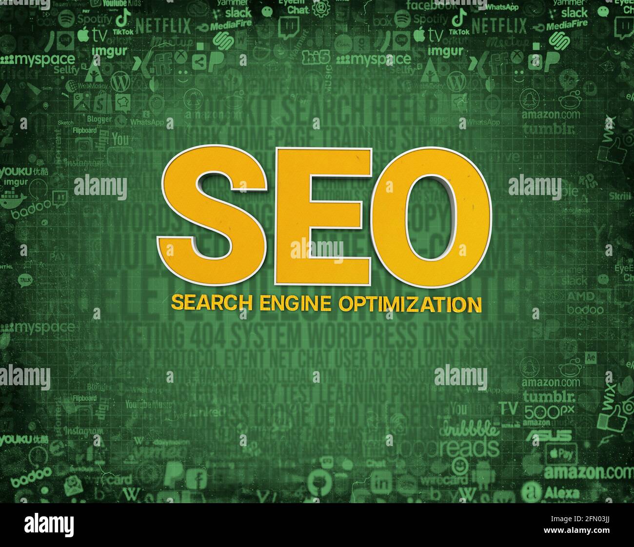 SEO, Search Engine Optimization Stock Photo - Alamy 
