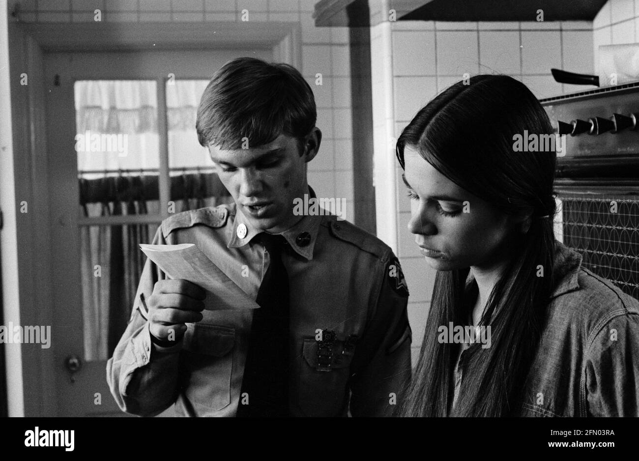 Cactus in the Snow (1971) Richard Thomas, Date 1971 Stock Photo Alamy