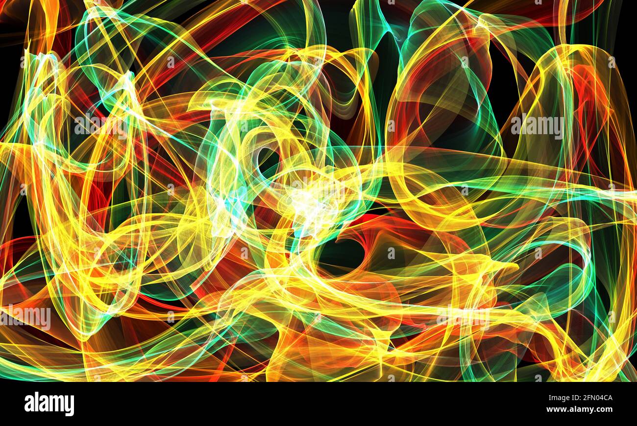 red fire abstract pattern illustration background. Blurred of fire ...