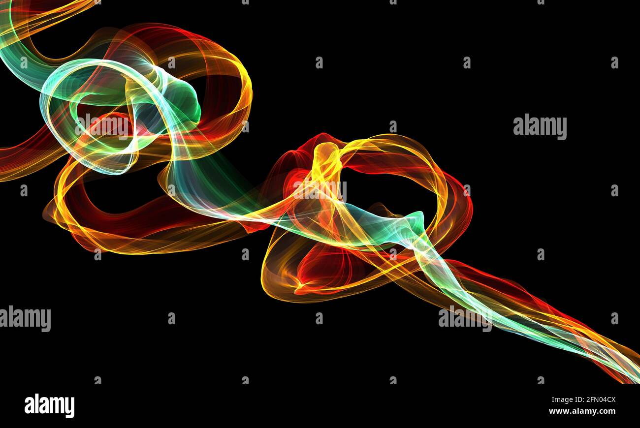 red fire abstract pattern illustration background. Blurred of fire ...