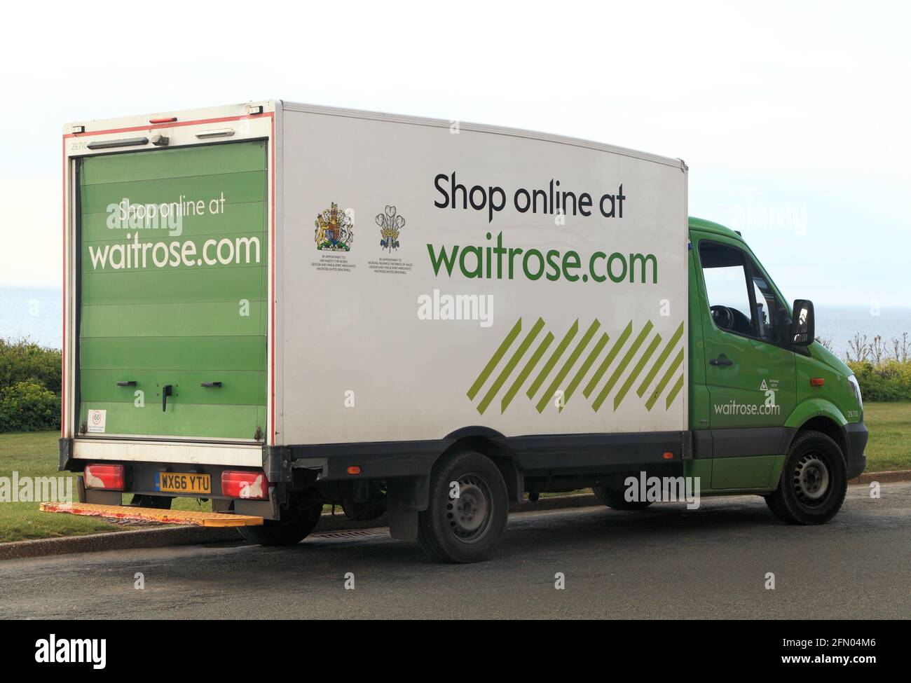 Waitrose, online shopping delivery, vehicle, van, truck, England, UK Stock  Photo - Alamy