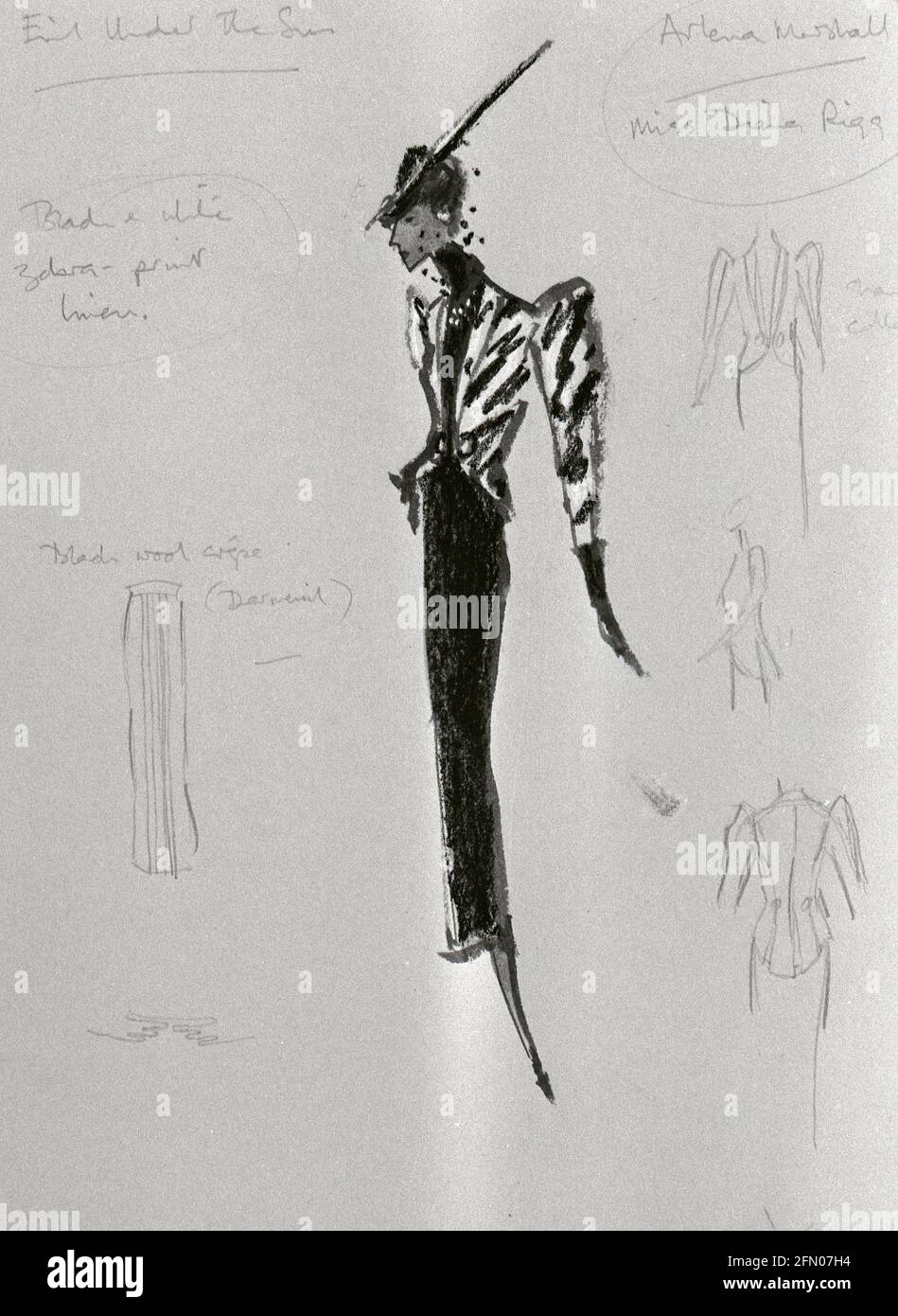 Evil Under the Sun (1982) Diana Rigg, costume design for stars in the ...