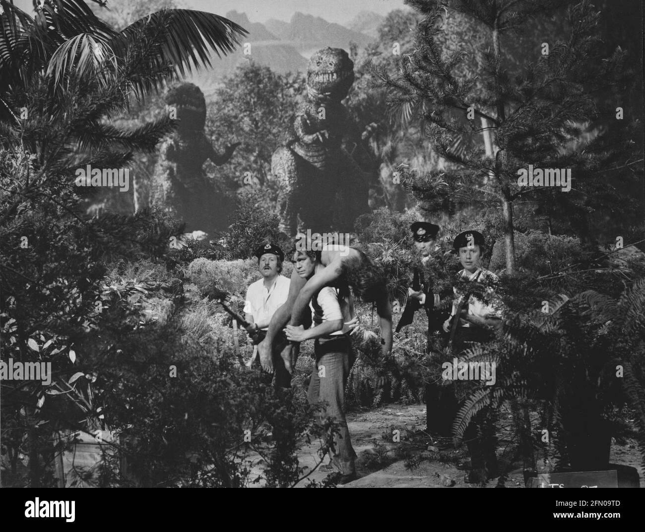 The Land That Time 1975, Film Stock Photo Alamy