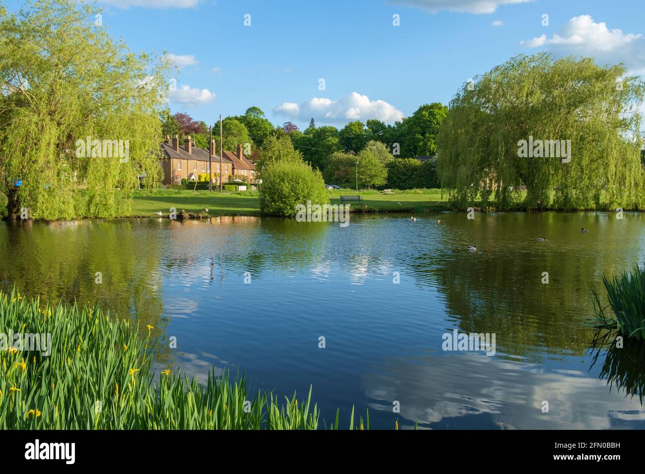 West End Village, Esher, Surrey, England, UK. Quintessential English