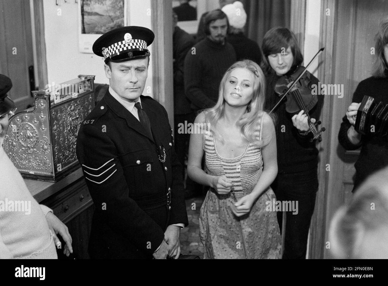 The Wicker Man (1973) Edward Woodward, Britt Ekland Date 1973 Stock