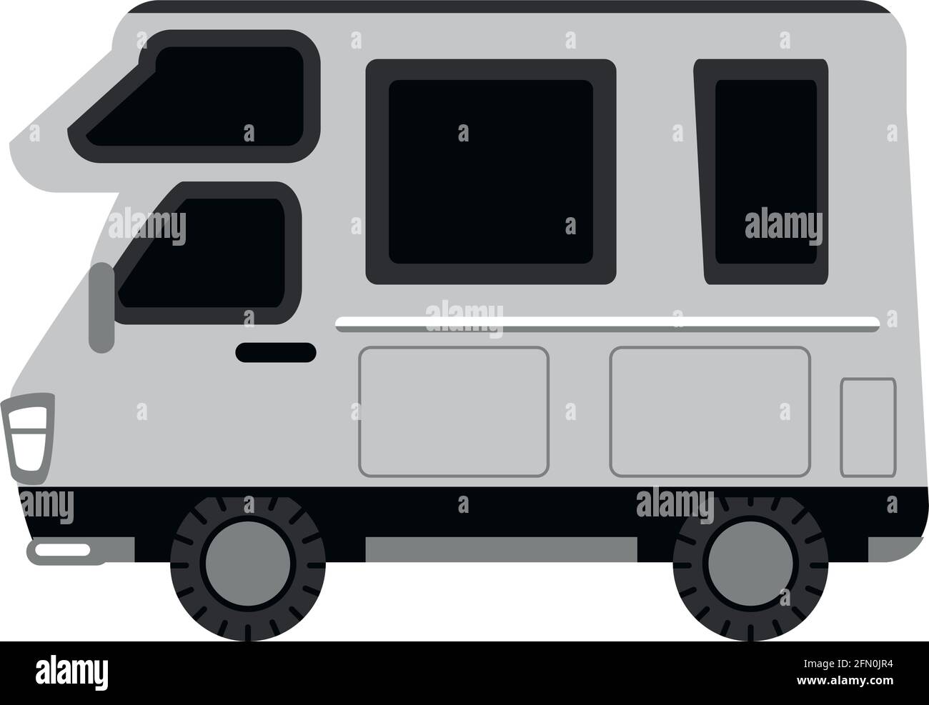 camper van of transport Stock Vector Image & Art - Alamy