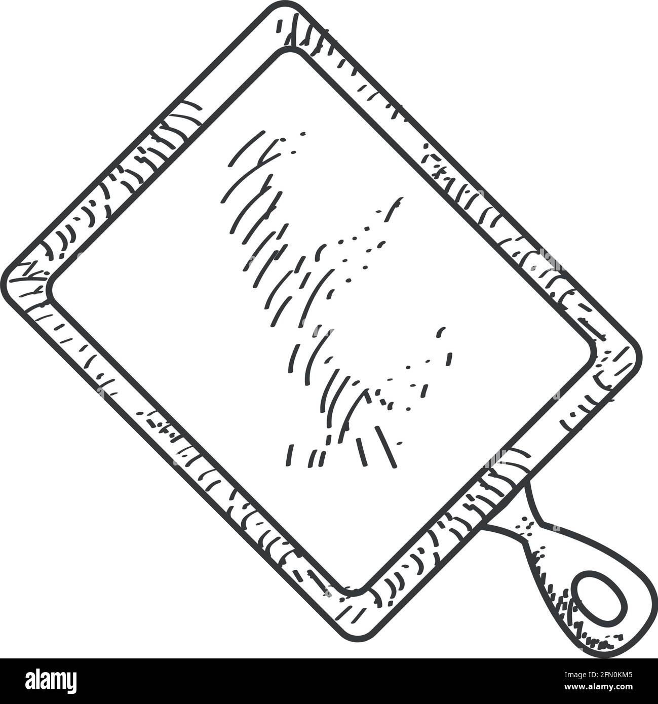 cutting board sketch Stock Vector Image & Art Alamy