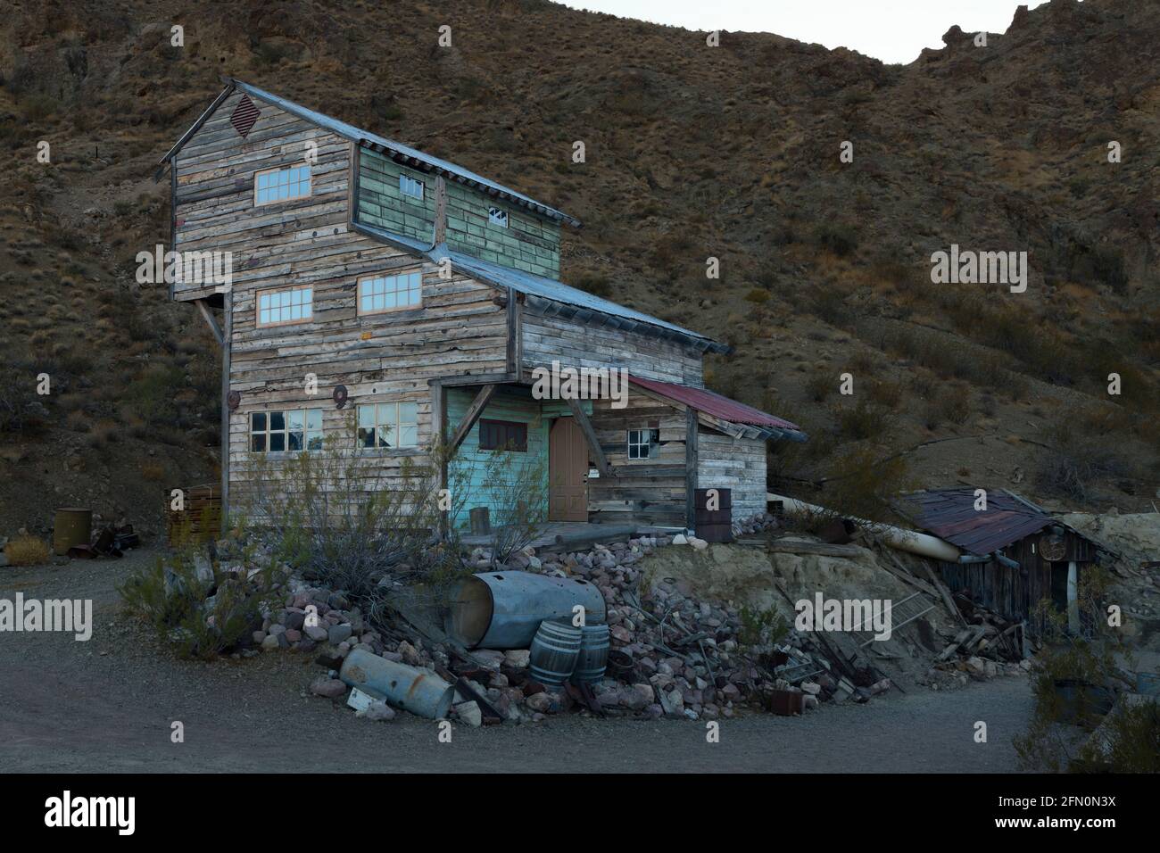 Nelson Ghost Town, Searchlight, Nevada, USA Stock Photo
