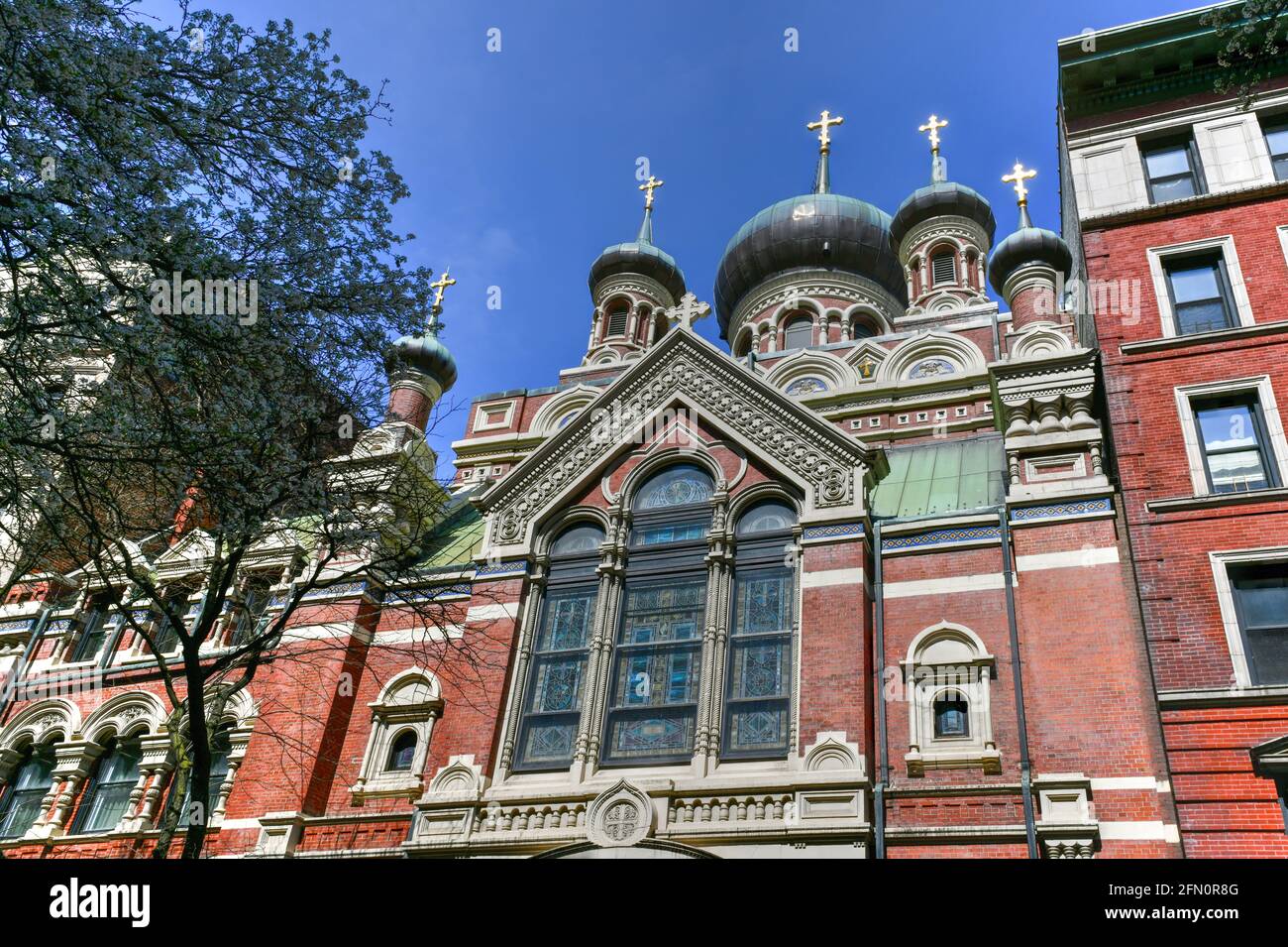 Saint Nicholas Russian Orthodox Cathedral in Manhattan, New York City