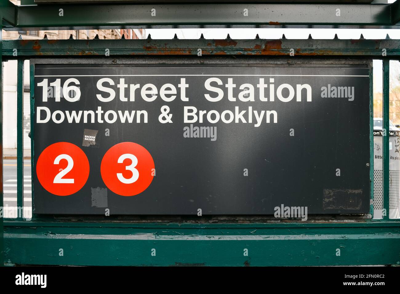 116th street subway station hires stock photography and images Alamy