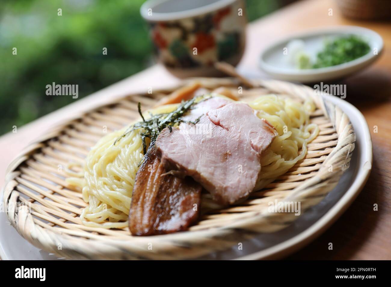 Ramen Japanese noodle with cold soup japanese food Stock Photo Alamy