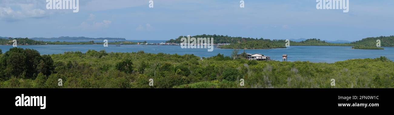 Indonesia Batam - Galang-baru Island coast Stock Photo