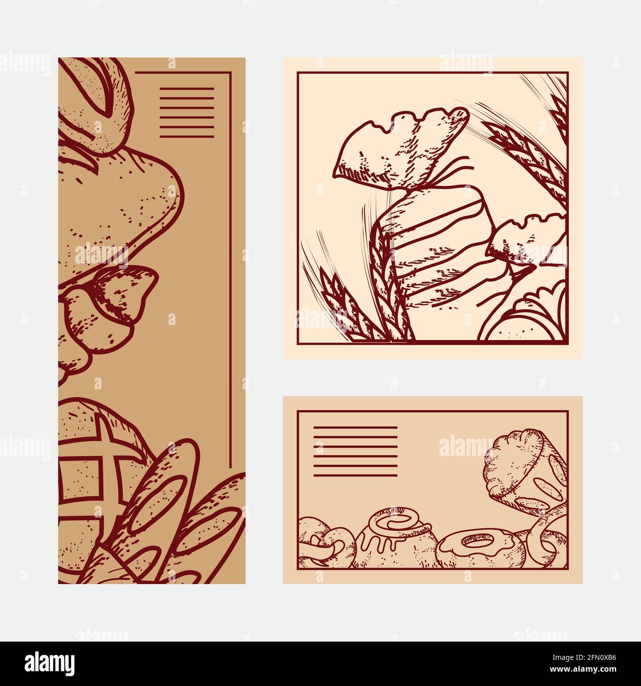 fresh bread bakery Stock Vector Image & Art - Alamy