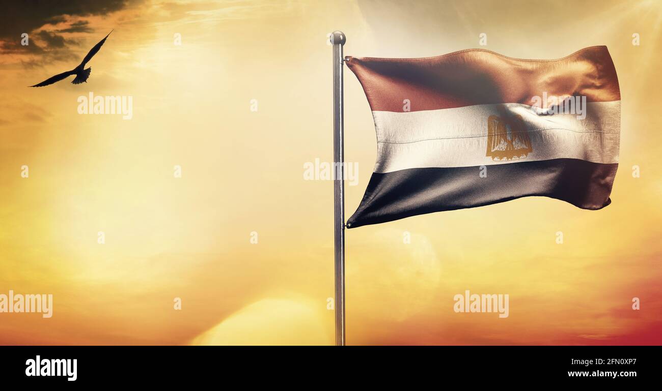 Egypt country national flag nato hi-res stock photography and images ...