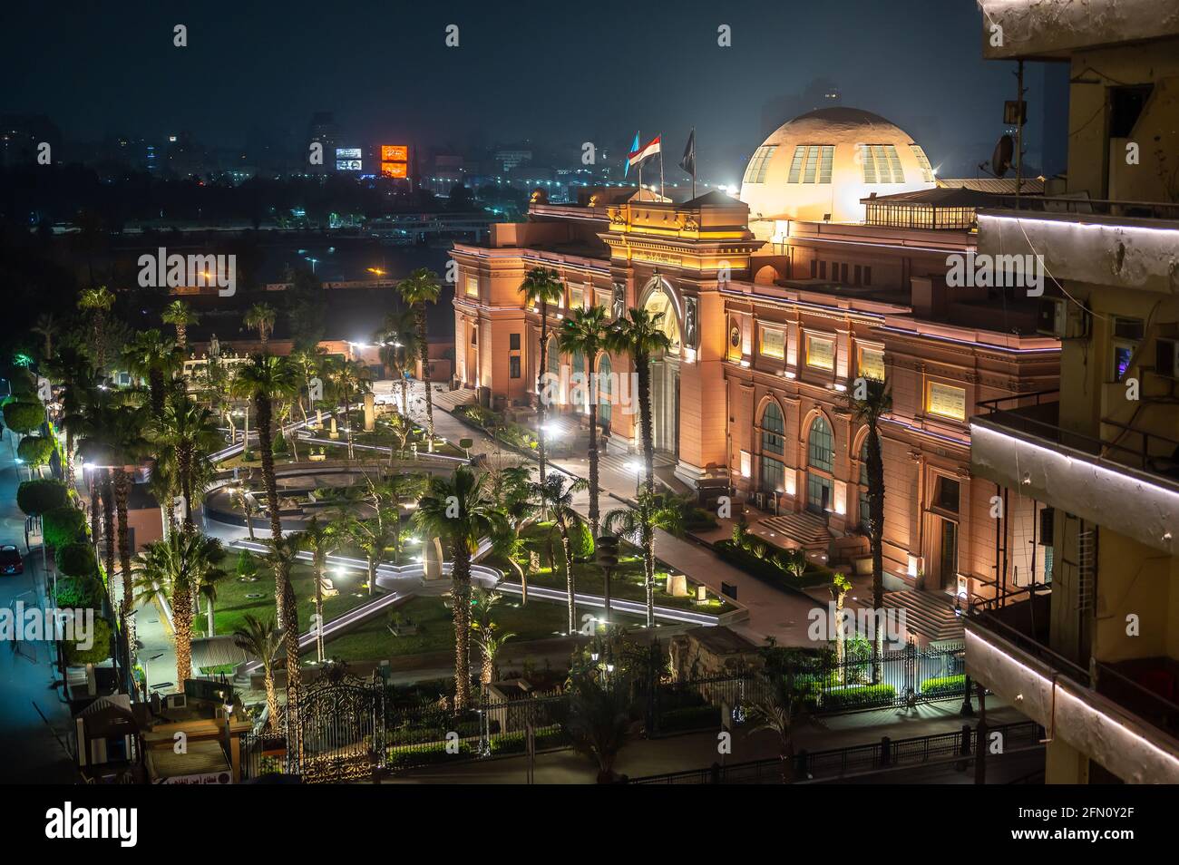 CAIRO, EGYPT MAY 11, 2021 The Egyptian Museum is the oldest