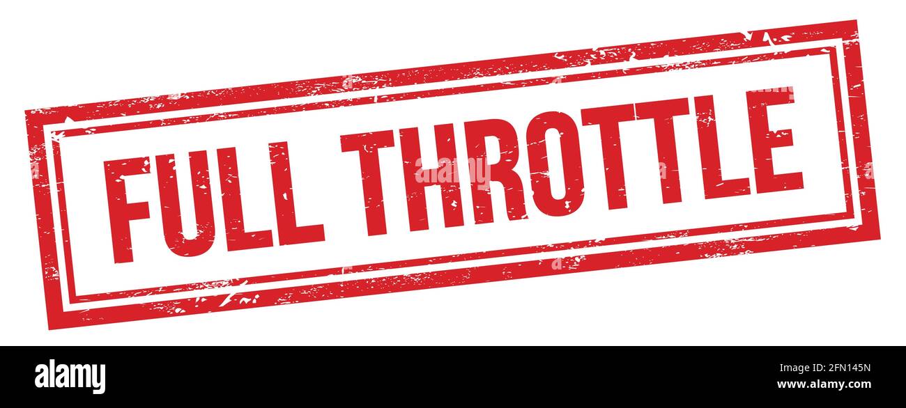 Full throttle word hires stock photography and images Alamy