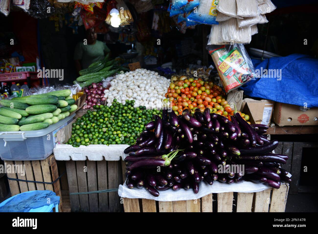 The vibrant market in Sorsogon, Bicol, The Philippines Stock Photo - Alamy