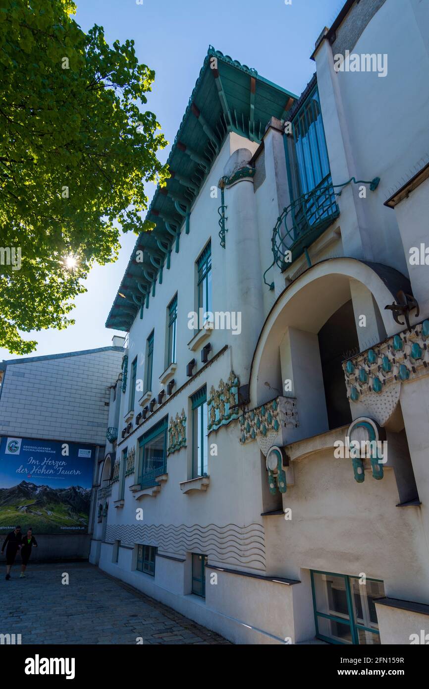 Wien, Vienna: Villa Vojcsik, Art Nouveau style in 14. Penzing, Wien,  Austria Stock Photo - Alamy