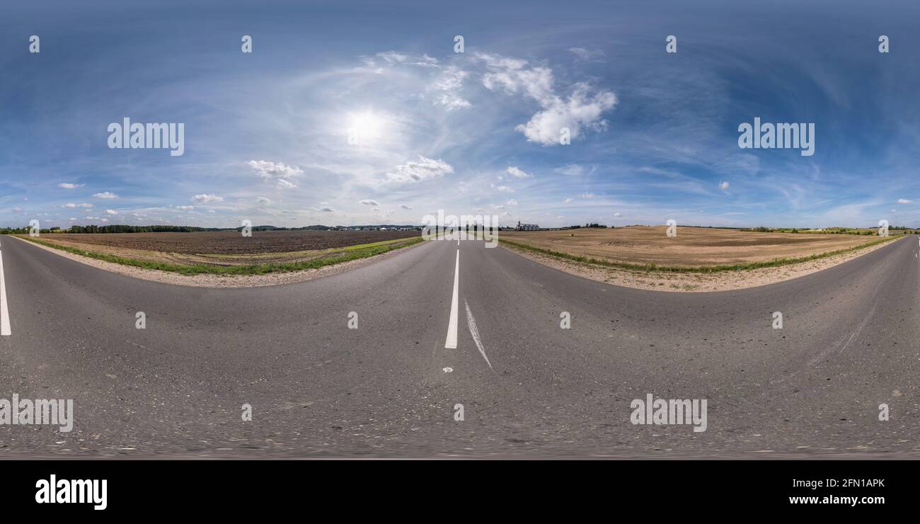 360 panorama spherical vr clouds hi-res stock photography and images ...