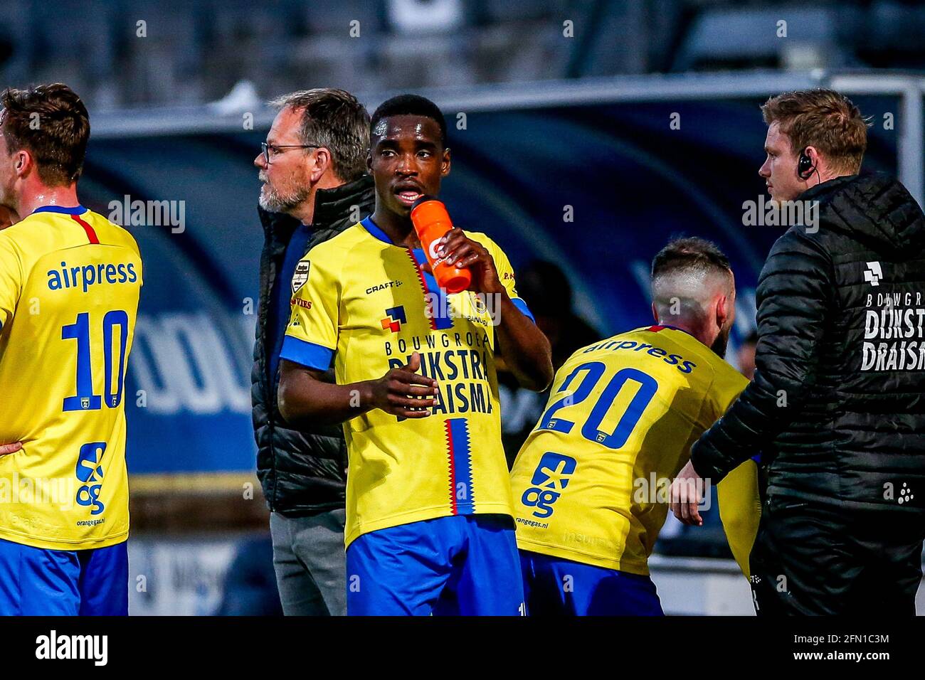 Leeuwarden Netherlands May 12 Alex Bangura Of Sc Cambuur During The Dutch Keukenkampioendivisie Match Between Cambuur And Nac Breda At Cambuur Sta Stock Photo Alamy