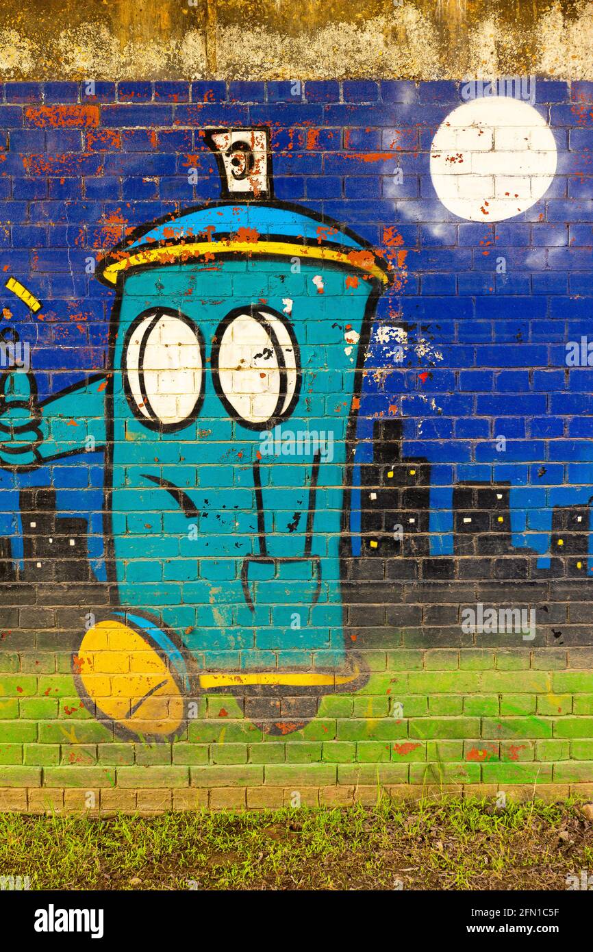 Street Art in Gloucester Stock Photo Alamy