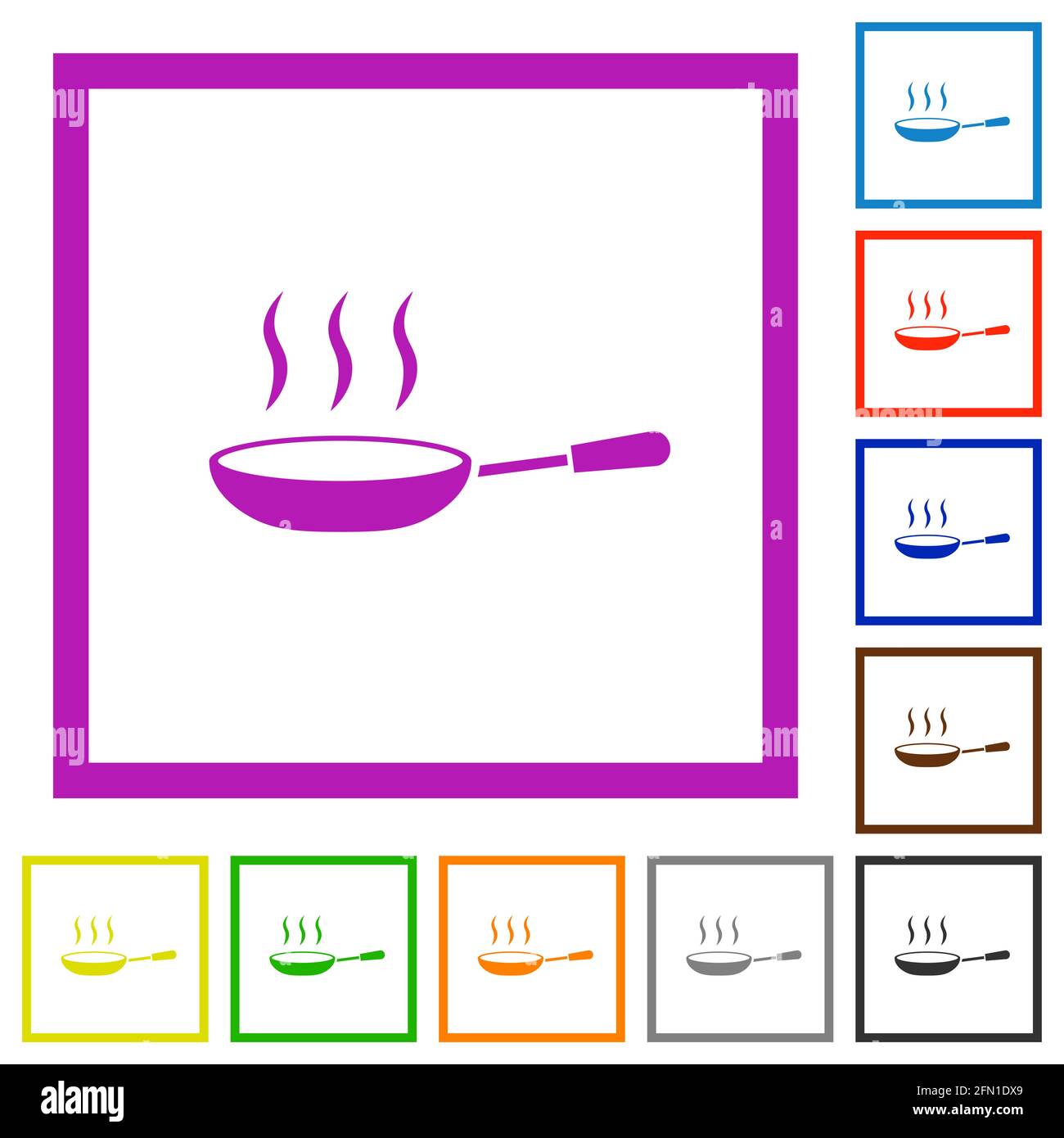 Fryingpan Stock Vector Images - Alamy