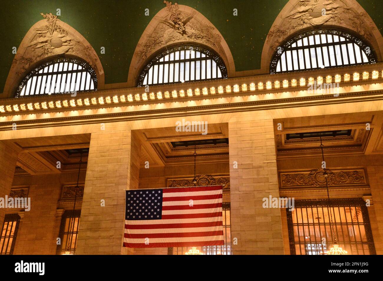 New York Metro Station Stock Photo