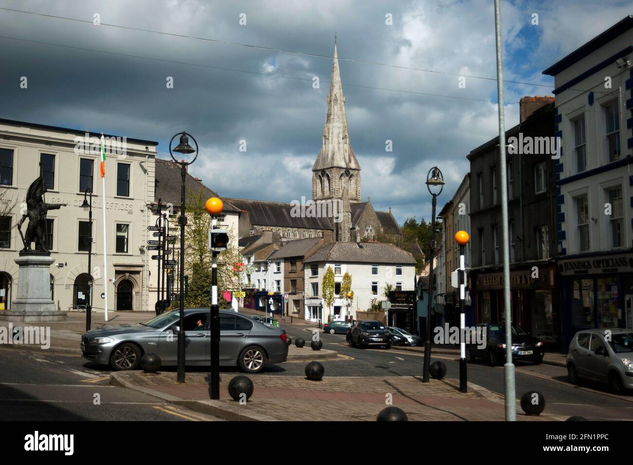 Saint Aidan's Cathedral, Enniscorthy, County Wexford, Ireland, Europe Stock Photo
