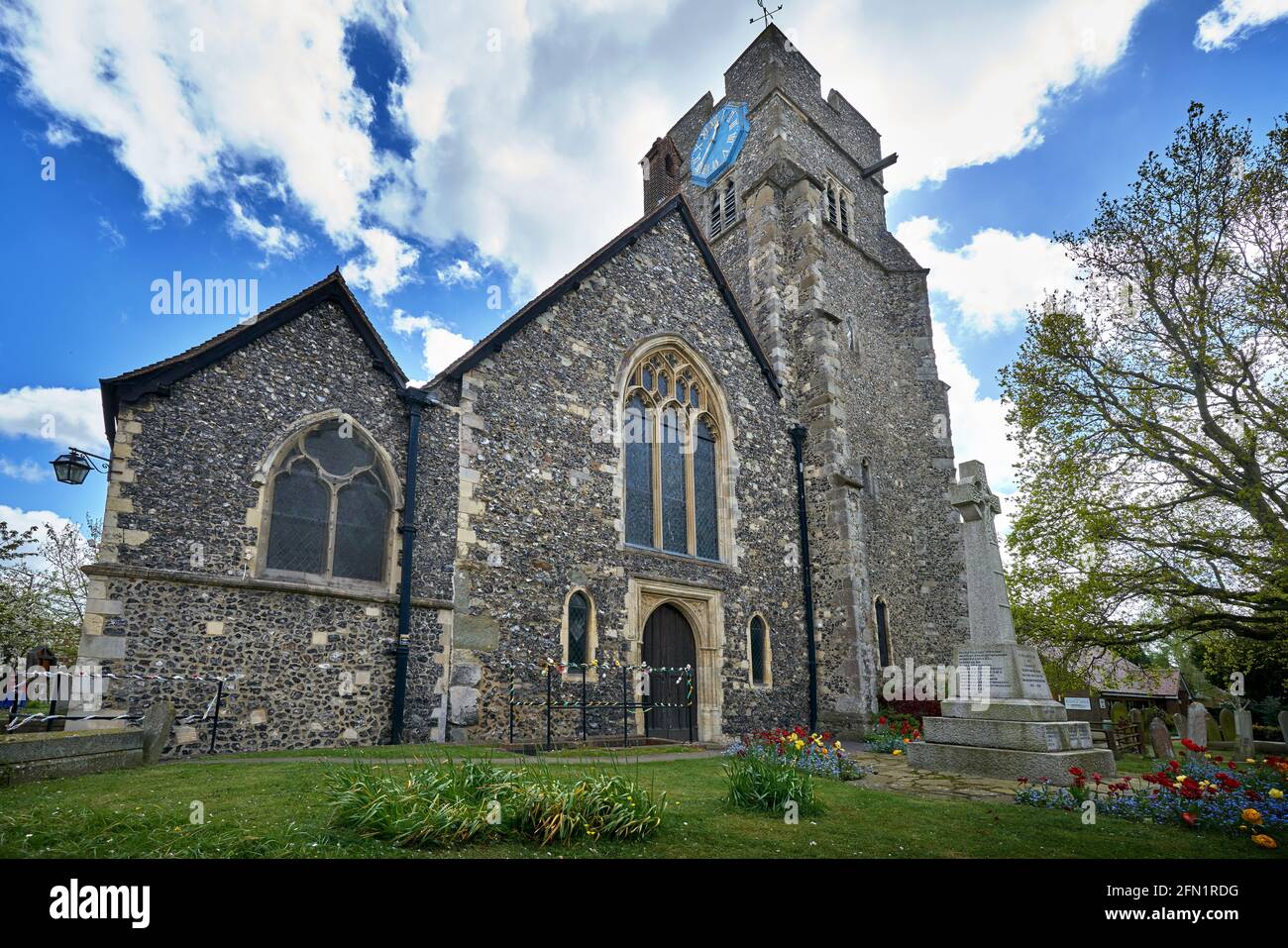 st dunstans church canterbury Stock Photo - Alamy
