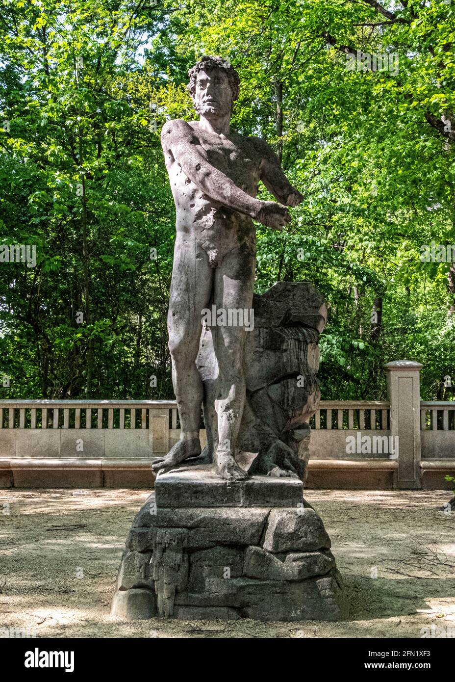 Berlin hercules sculpture hi-res stock photography and images - Alamy