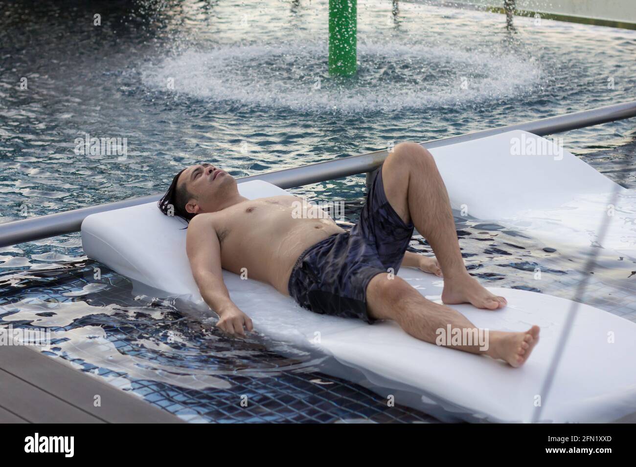 Float-out and enjoy. Stock Photo