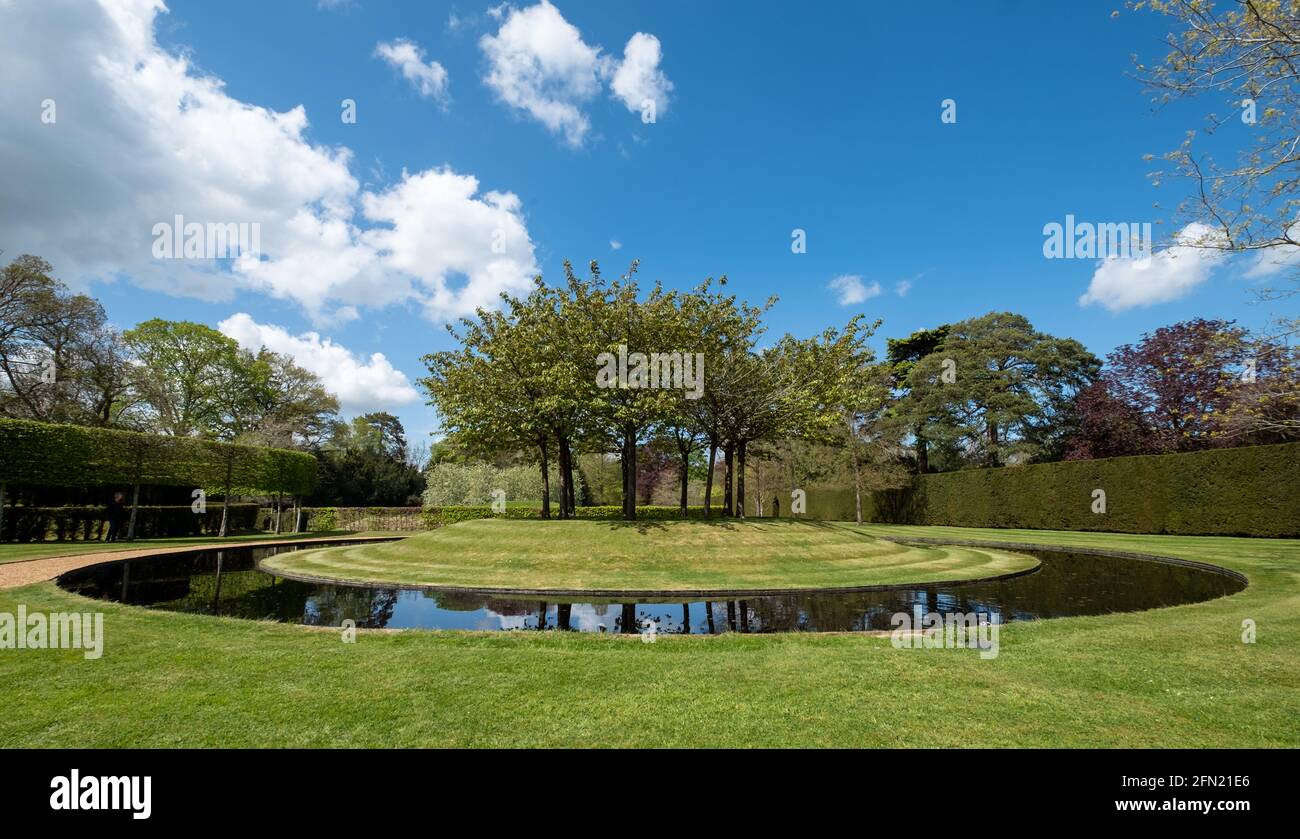 The Lynn Garden at Ascott House, Wing, Leighton Buzzard UK. Designed by