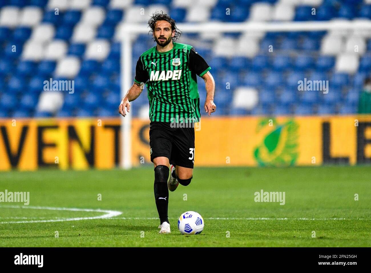 Gian Marco Ferrari (US Sassuolo) during US Sassuolo vs Juventus FC, Italian  football Serie A match, Reggio Emilia, - Photo .LiveMedia/Alessio Marini  Stock Photo - Alamy