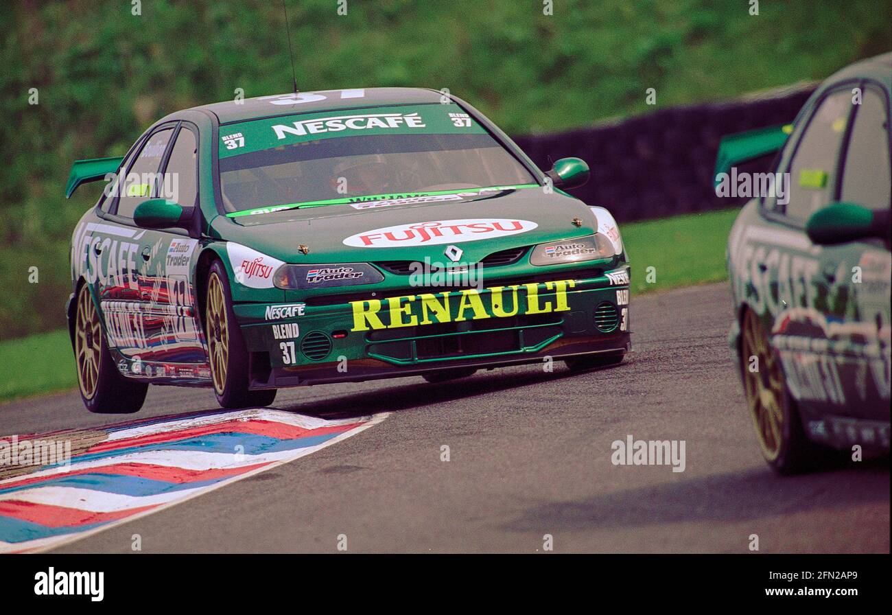 Jean Christopher Boullion in Rounds 5 and 6 in the BTCC championship at Thruxton Circuit in 1999 Stock Photo