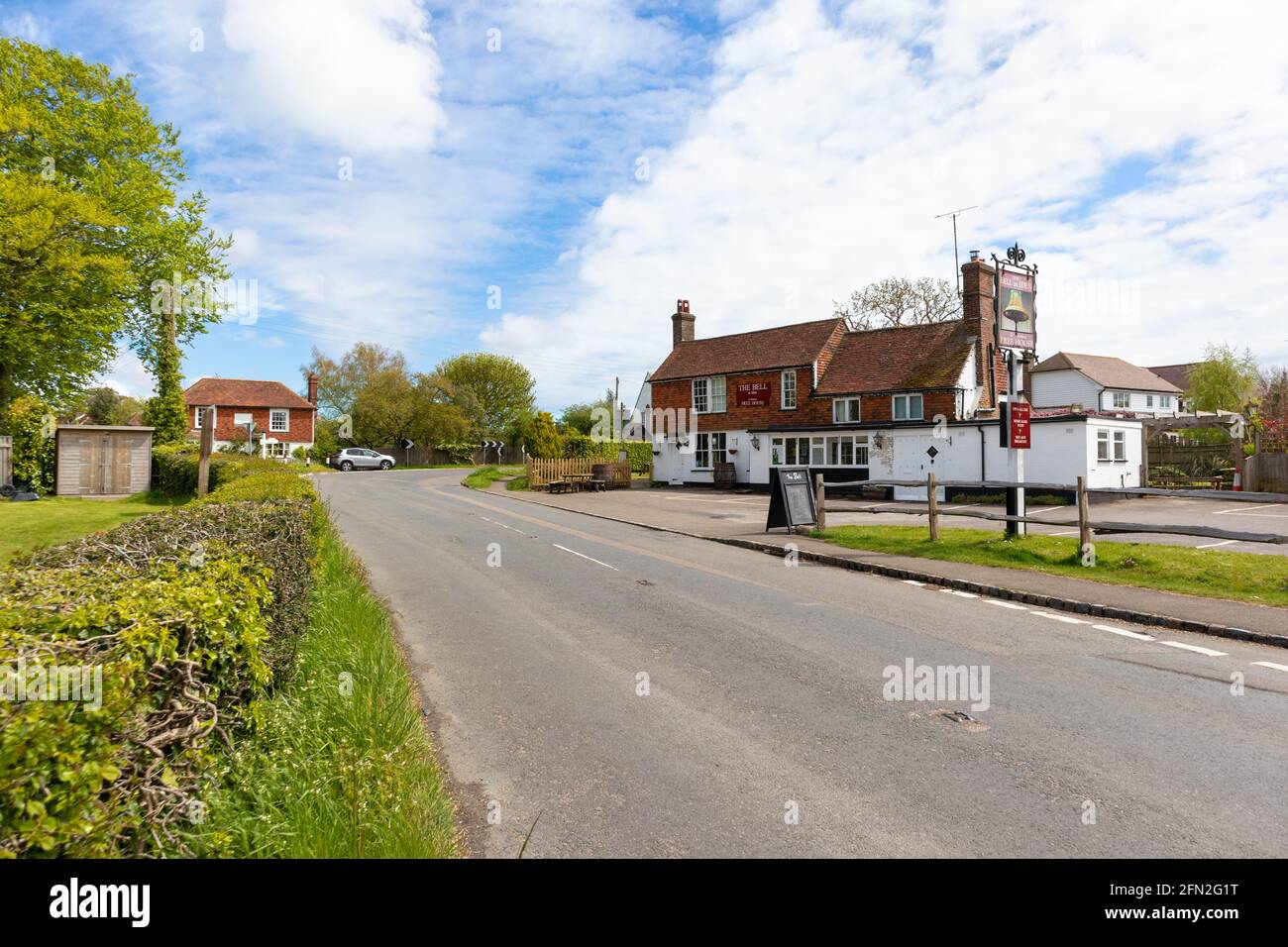 The Bell pub, iden, east sussex, uk Stock Photo