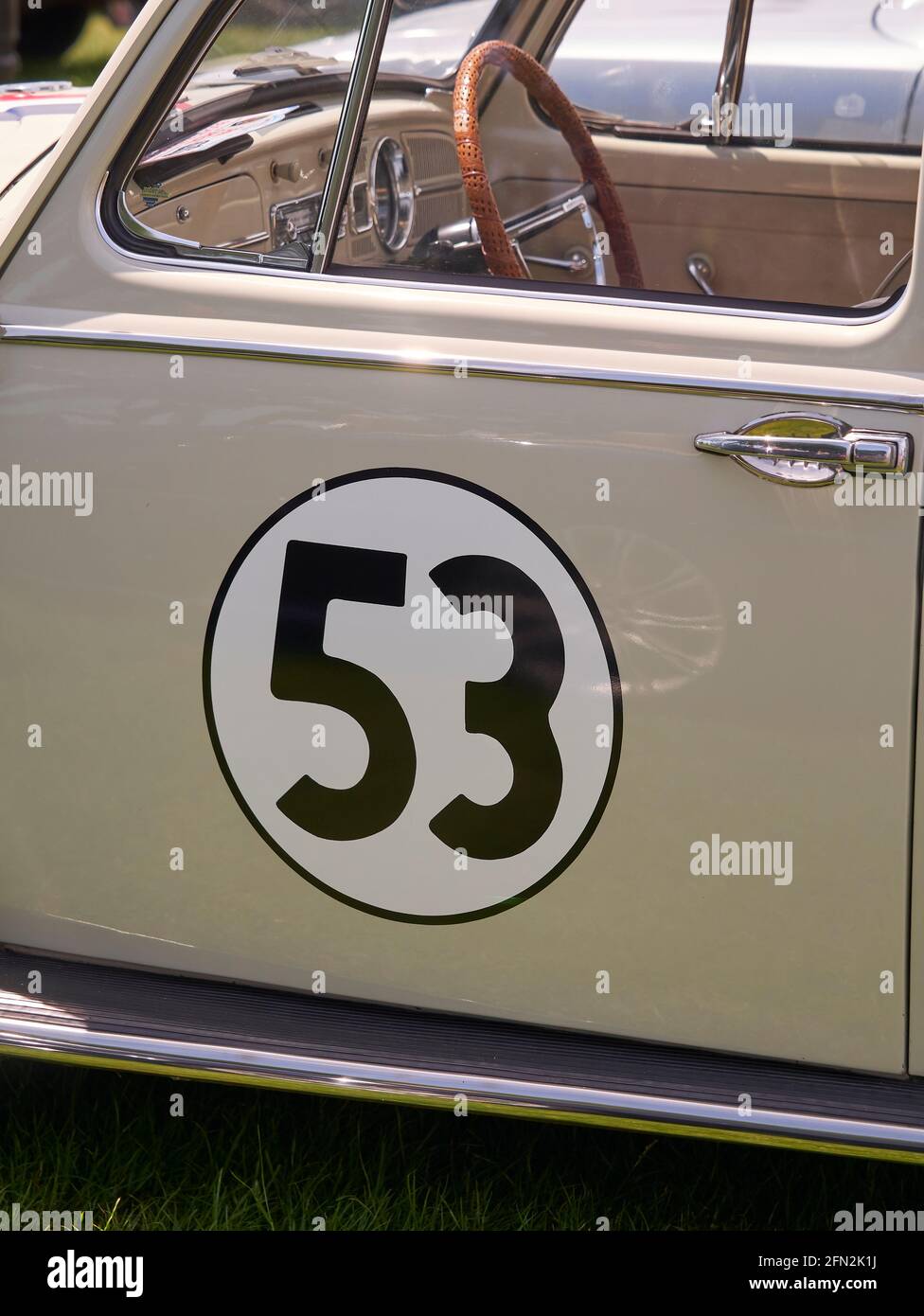 Herbie love bug volkswagen car hires stock photography and images Alamy